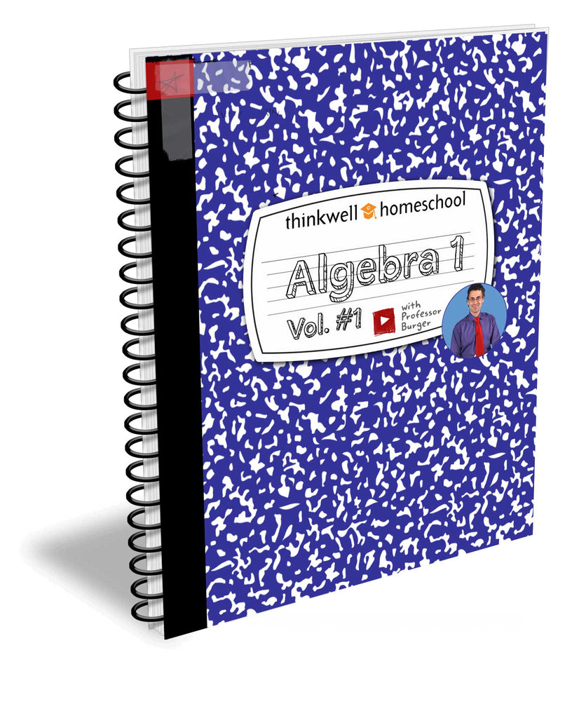 Algebra 1 Companion Book Volume 1 Thinkwell Homeschool algebra-1-companion-book-volume-1-thinkwell-homeschool