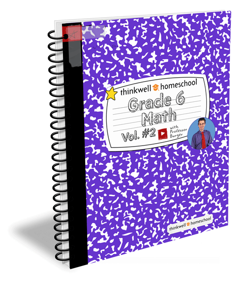 6th Grade Math Companion Book: Volume 2