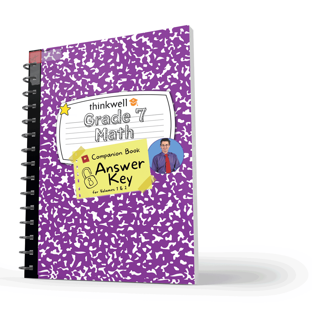 7th Grade Math Companion Book Answer Key | Thinkwell Homeschool