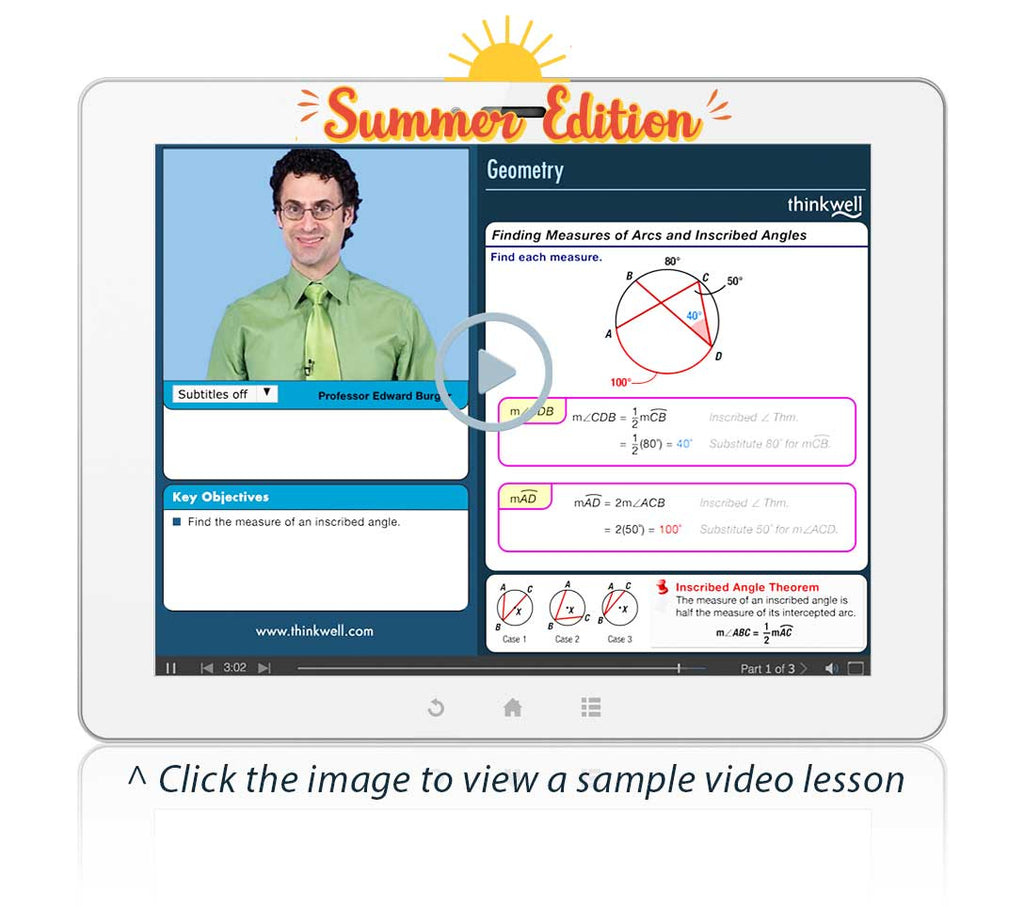 Geometry Online Course - Summer Edition