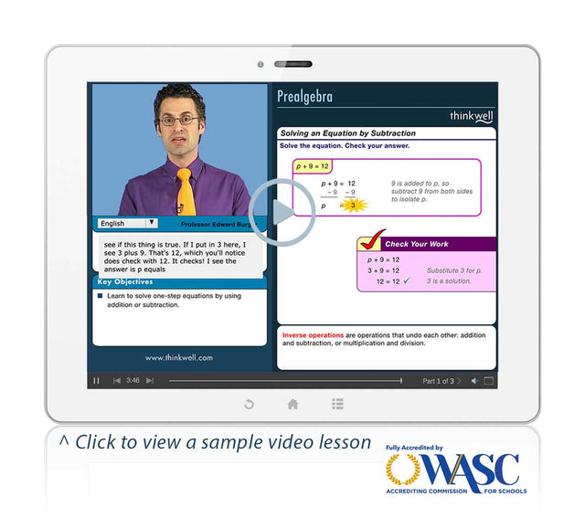 Prealgebra (8th Grade Math) Online Course