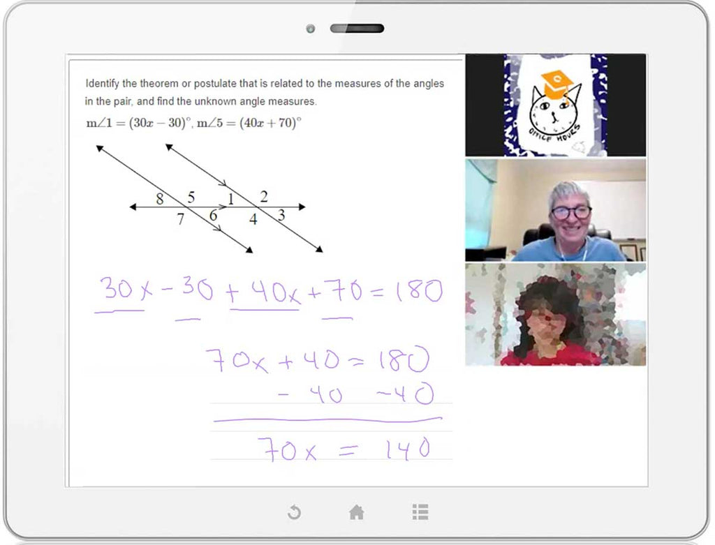 Geometry Office Hours - One Month
