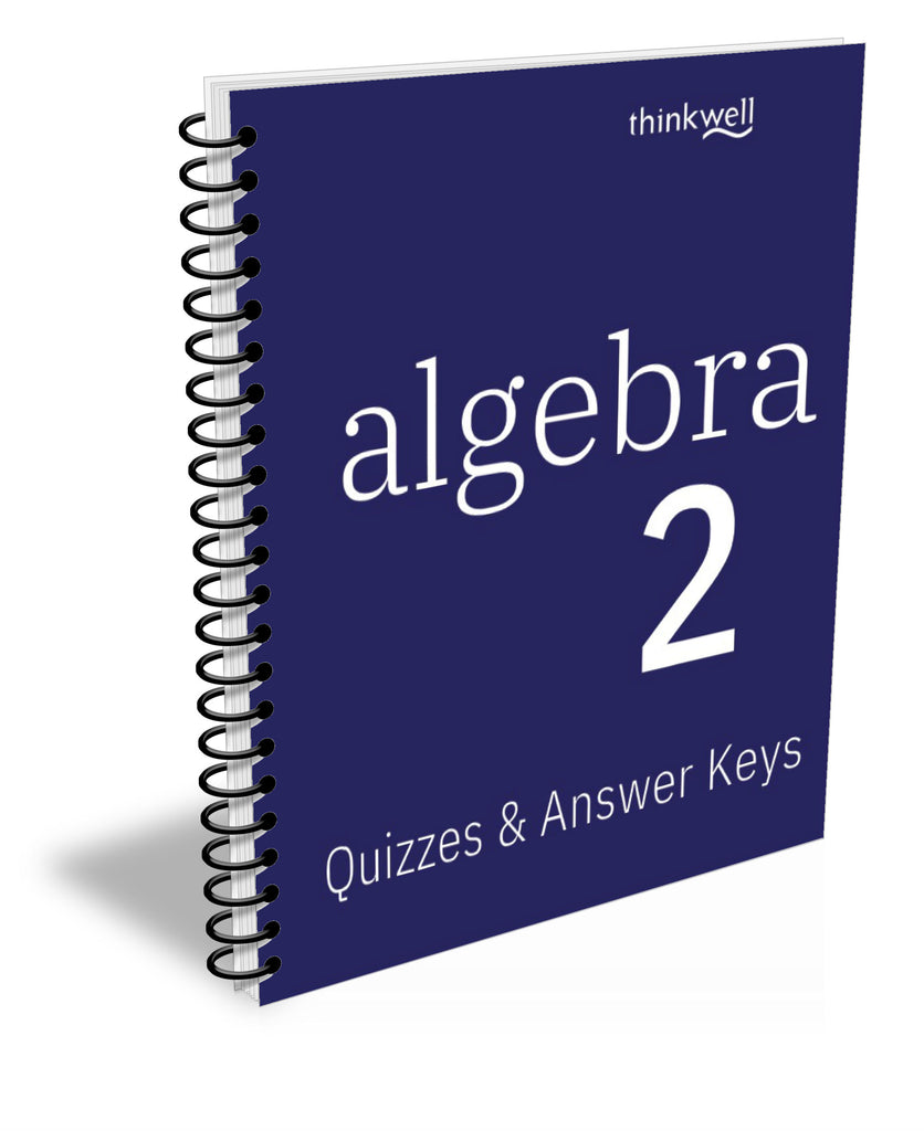 Algebra 2 Quizzes and Answer Keys