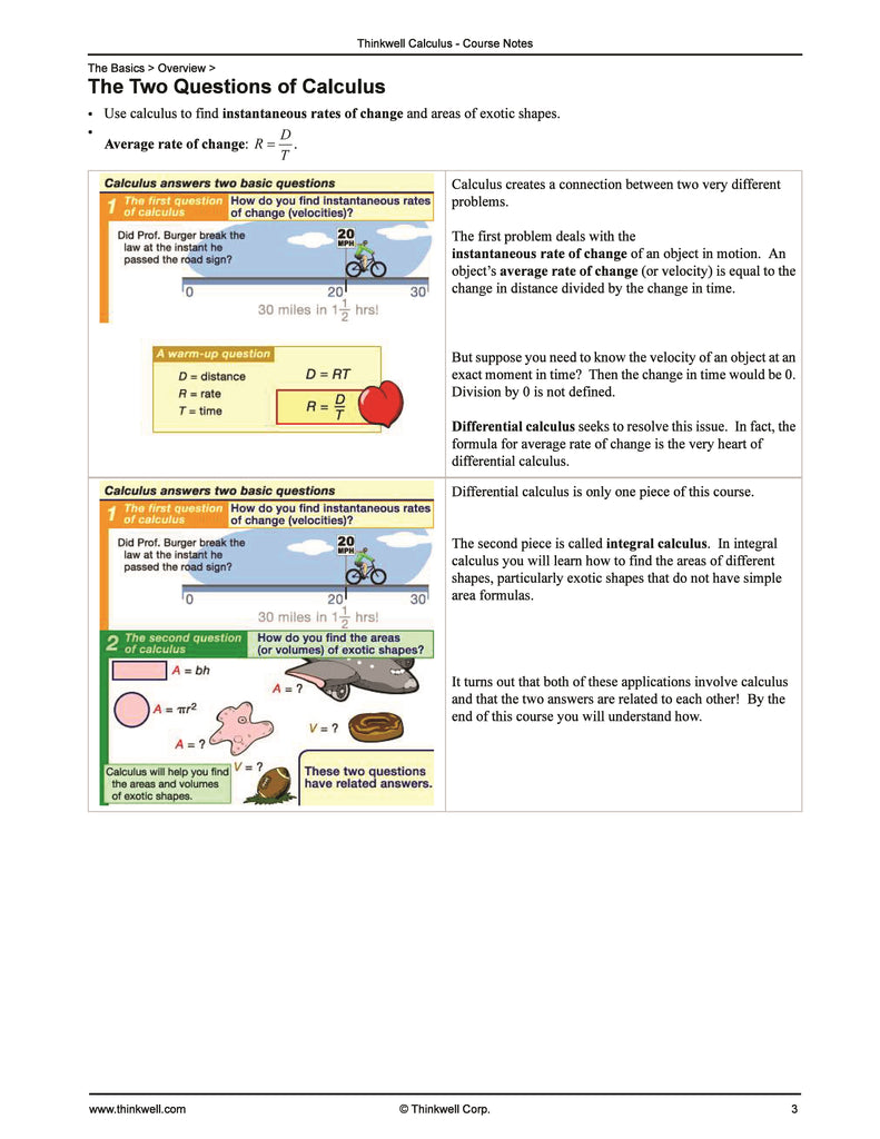 Calculus Printed Notes