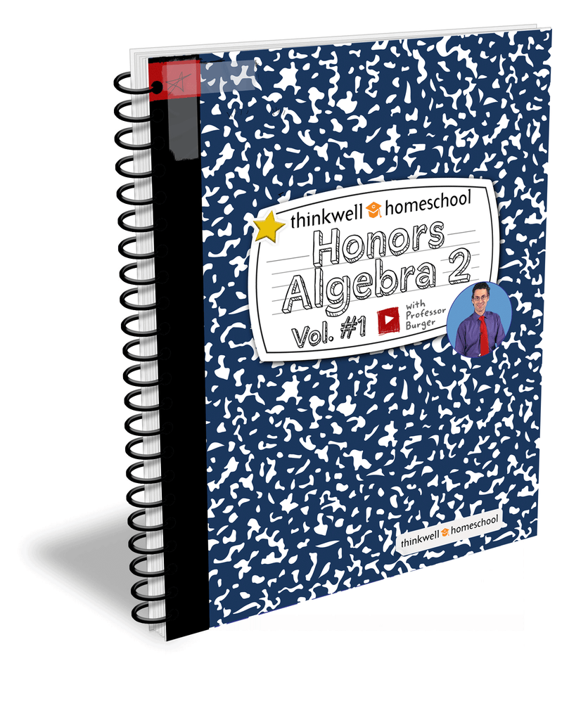 Honors Algebra 2 Companion Book Volume 1