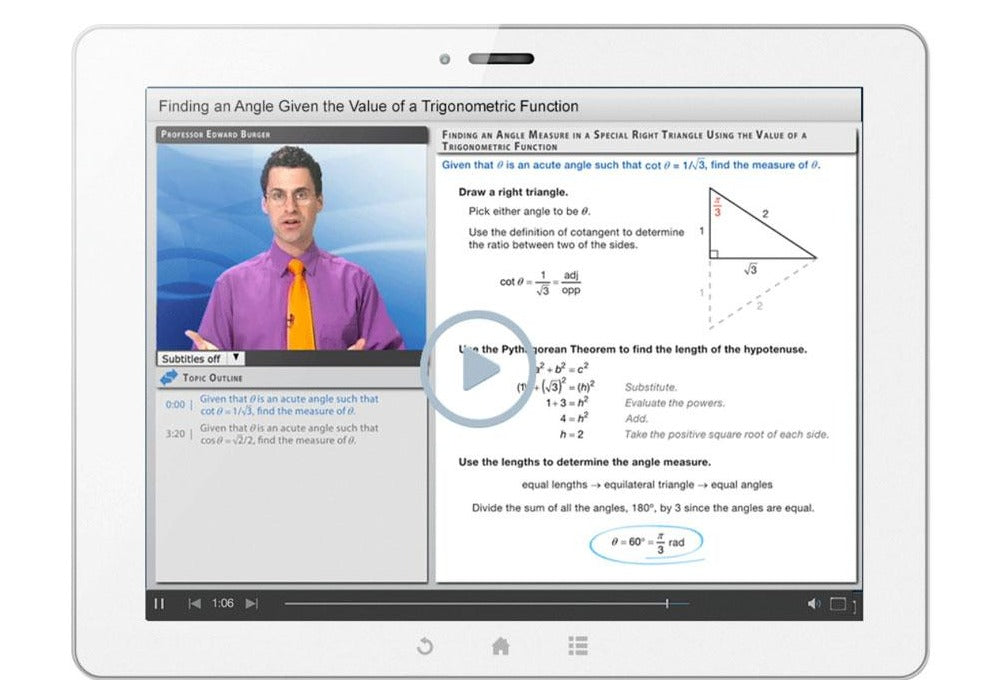 Precalculus Essential Review